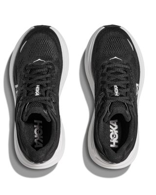 Men's Bondi 9 Running Sneakers in Black White