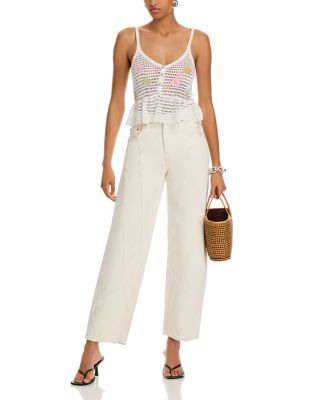 Crochet Knit Top