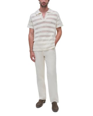 Short Sleeve Polo Sweater