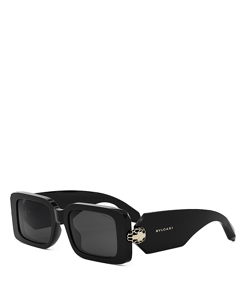 Bvlgari Serpenti Forever Bv40044i Sunglasses In Black/smoke