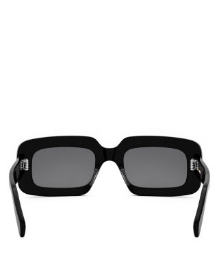 Triomphe Rectangular Sunglasses, 53mm