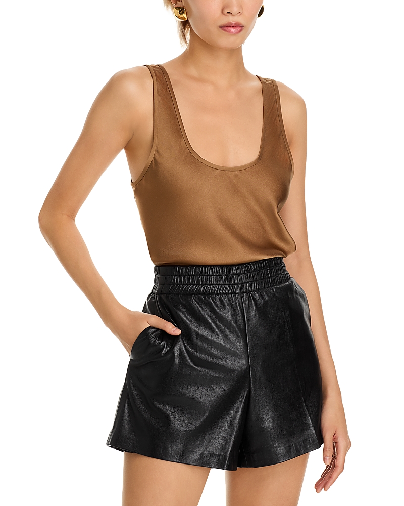 ANINE BING LEA SILK TOP