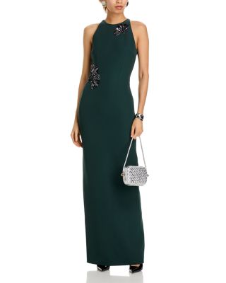 Saysha Embellished Sleeveless Gown