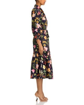 Hutton Floral Midi Dress