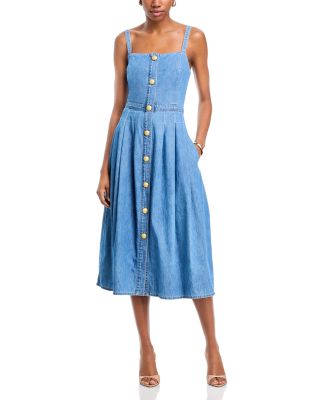 L'AGENCE - Esmerelda Pinafore Midi Dress