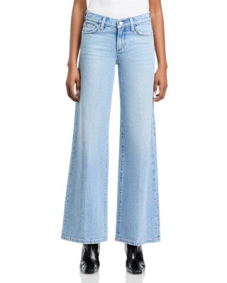 The Lou Lou Low Rise Wide Leg Jeans in Elegant