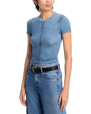 rag & bone - Miramar Jersey Baby Tee