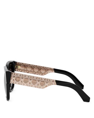 DioResille Square Sunglasses, 54mm