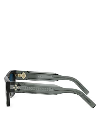 CD Diamond S2I Geometric Sunglasses, 54mm