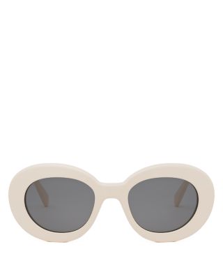 Triomphe Round Sunglasses, 52.9mm