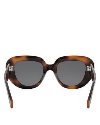 3 Dots Butterfly Sunglasses, 51mm