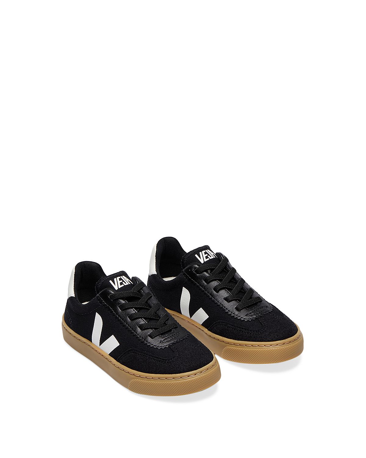 Veja Unisex Volley Low Top Canvas Sneakers - Little Kid