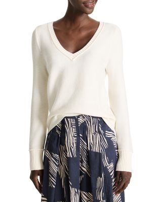 NIC+ZOE - Baby Garter V Neck Sweater