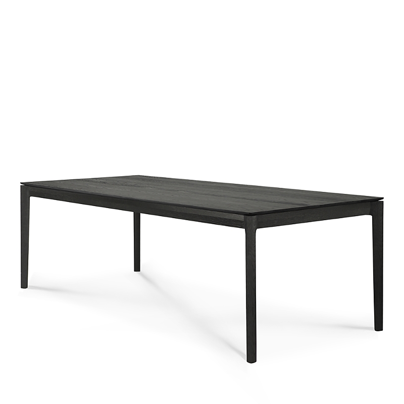 Ethnicraft Bok Dining Table, 95 X 39 Oak Black In Oak Black