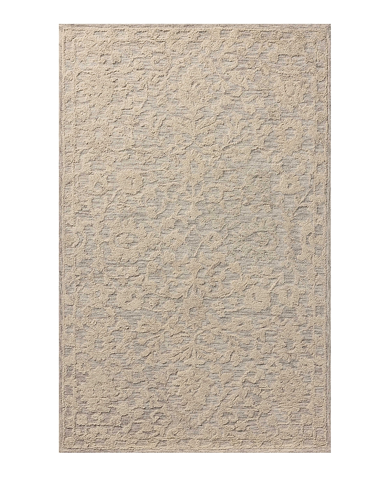 Loloi Prudence Pru-01 Area Rug, 8'6 X 11'6 In Mist/ivory