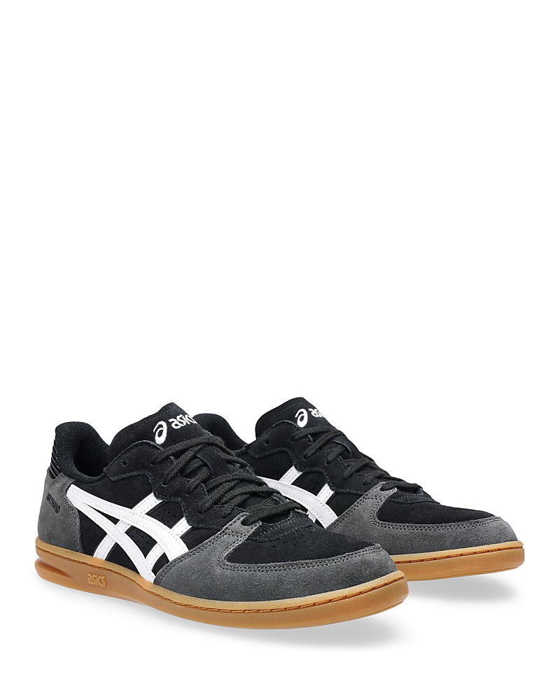 Asics Unisex Skyhand Og Sneakers In Black/white
