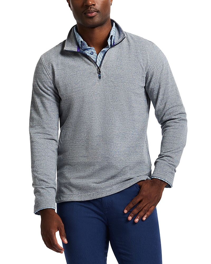 Robert Graham Hobson Quarter Zip Sweater