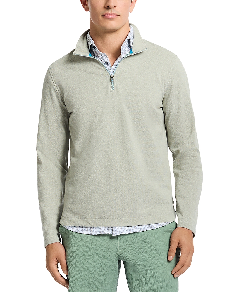 Robert Graham Hobson Quarter Zip Sweater