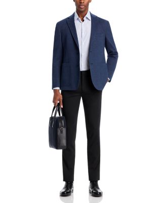 Cotton & Linen Jersey Regular Fit Unstructured Sport Coat - Exclusive