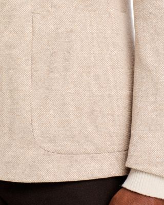 Cotton & Linen Jersey Regular Fit Unstructured Sport Coat - Exclusive