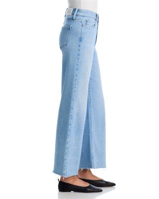 Anessa 31 High Rise Raw Hem Jeans