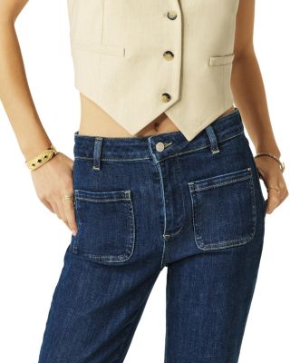 Ross Straight Leg Jeans in Blue Jeans