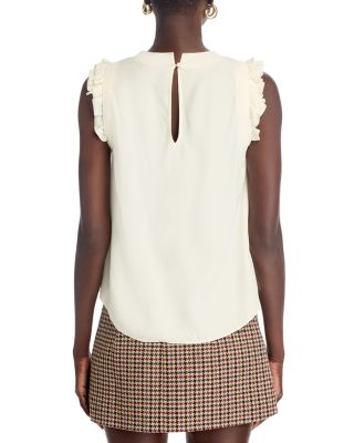 Lenore Silk Ruffled Blouse