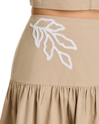 Trailing Peonies Tilda Skirt