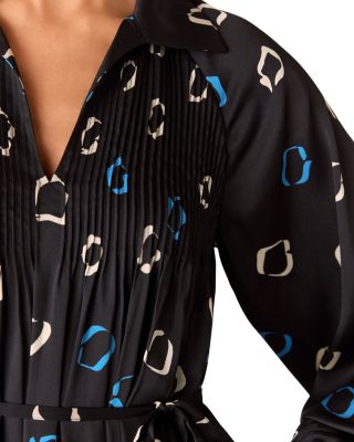 Scattered Hoops Midi Dress