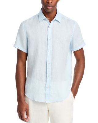 The Men's Store at Bloomingdale's - Short Sleeve Linen Shirt - Exclusive
