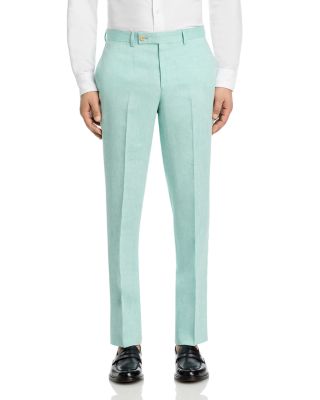 Delave Slim Fit Linen Suit Pants