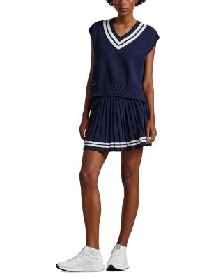 Cotton Blend Cricket Sweater Vest