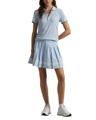 Slim Fit Ribbed Polo Shirt