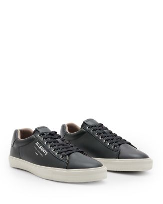 靴 ALLSAINTS ALLSAINTS Men's Underground Leather Low Top Sneakers