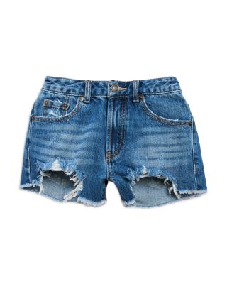 KatieJnyc - Girls' Malibu Distressed Denim Shorts - Big Kid