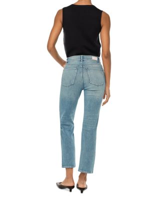 Patti Straight High Rise Jeans in Ridge