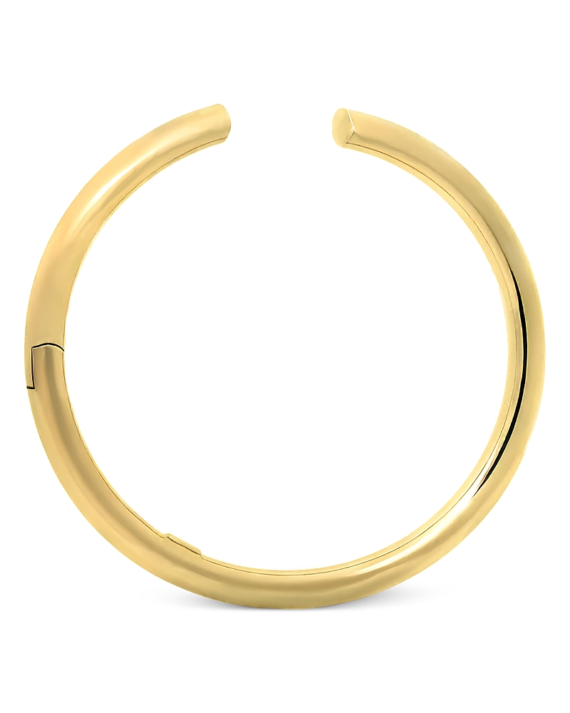 Bloomingdale's Fine Collection High Polished Hinge Cuff Bracelet In 14k Yellow Gold In Gold