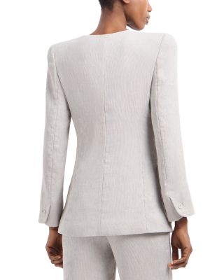 Fluid Cannette Ribbed Blazer