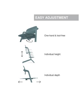 LEMO 3-in-1 High Chair + Training Tower 