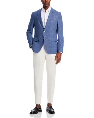 Hutson Tonal Plaid Slim Fit Sport Coat
