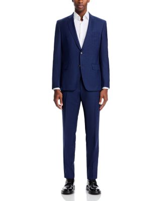 BOSS - H-Huge Tonal Plaid Slim Fit Suit