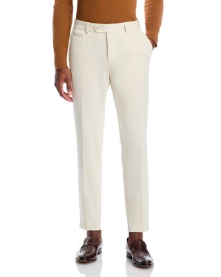 BOSS - Genius Cotton Jersey Slim Fit Suit Pant