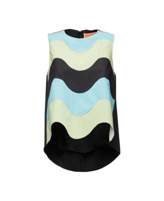  La Scala Intarsio Waves Top