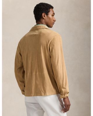 Suede Utility Work Jacket