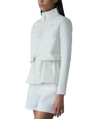 Priscilla 3-in-1 Mixed Media Light Down Jacket