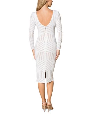 Emery Sequined Scoop Back Dress