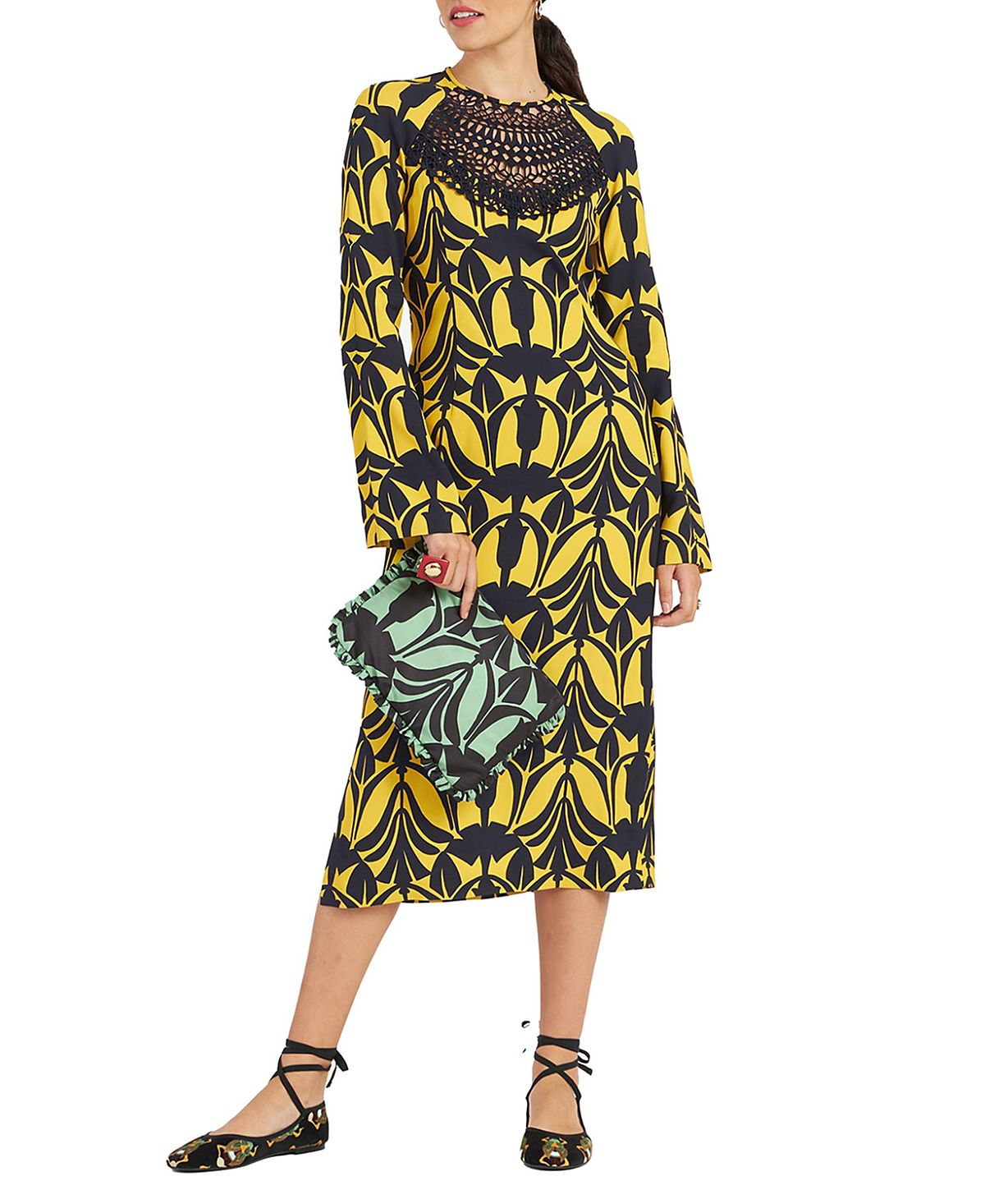 La DoubleJ Wednesday Dress with Macrame'