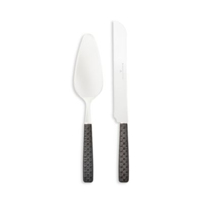MacKenzie-Childs - 2-Piece Cake Serving Set