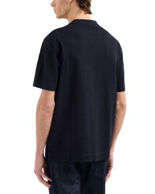 Jacquard Basketweave Tee