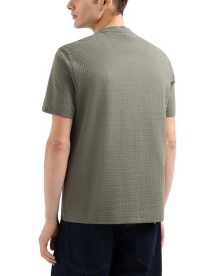 Jacquard Basketweave Tee